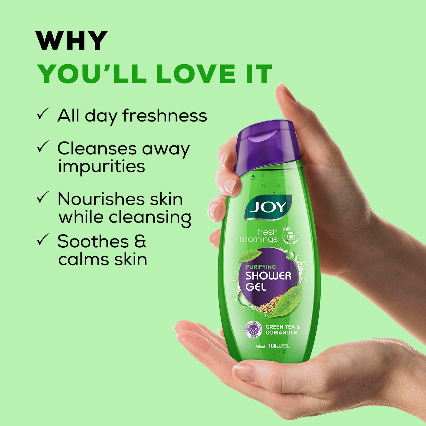 Fresh Morning Purifying Green Tea Shower Gel