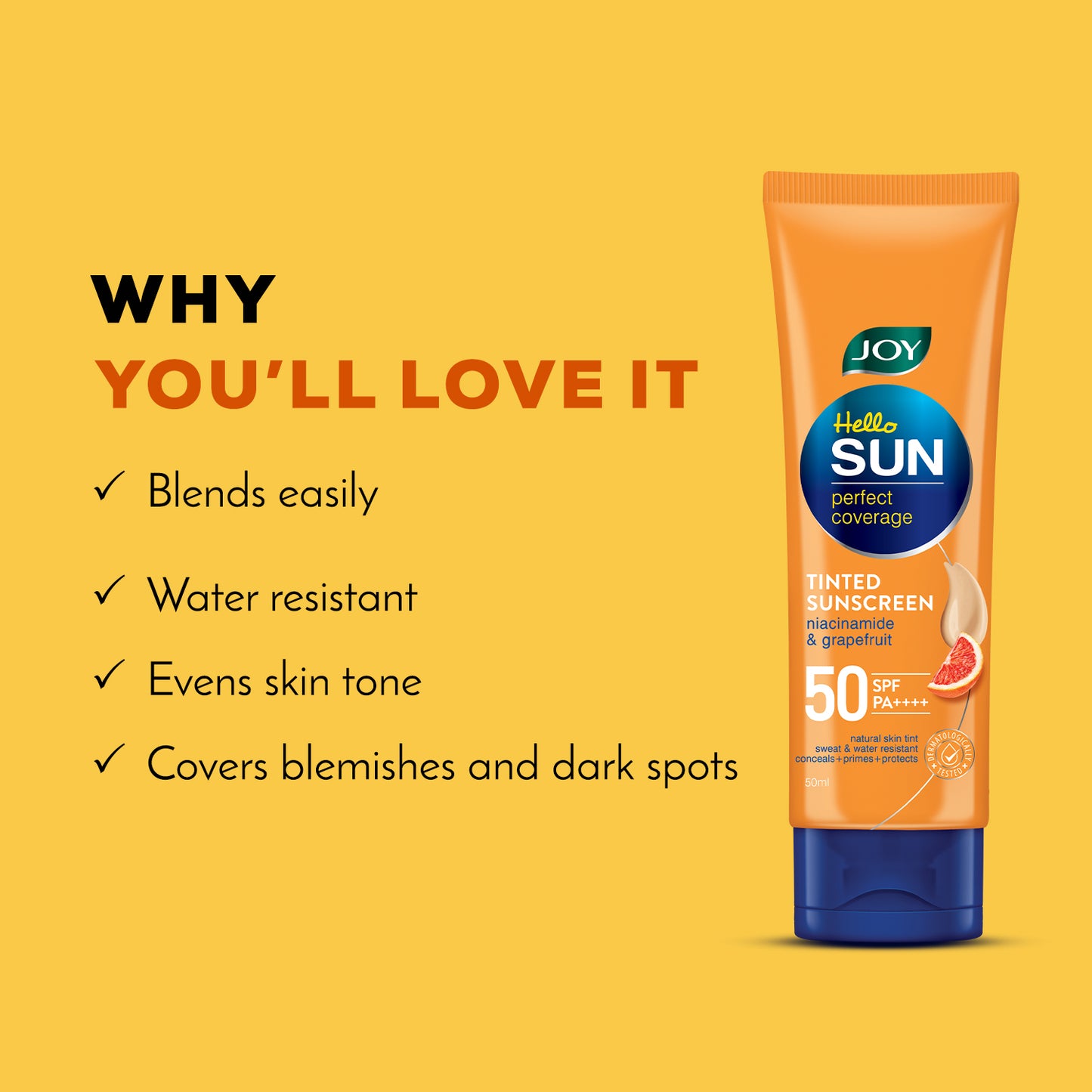Mattifying Tinted Sunscreen SPF 50 PA+++