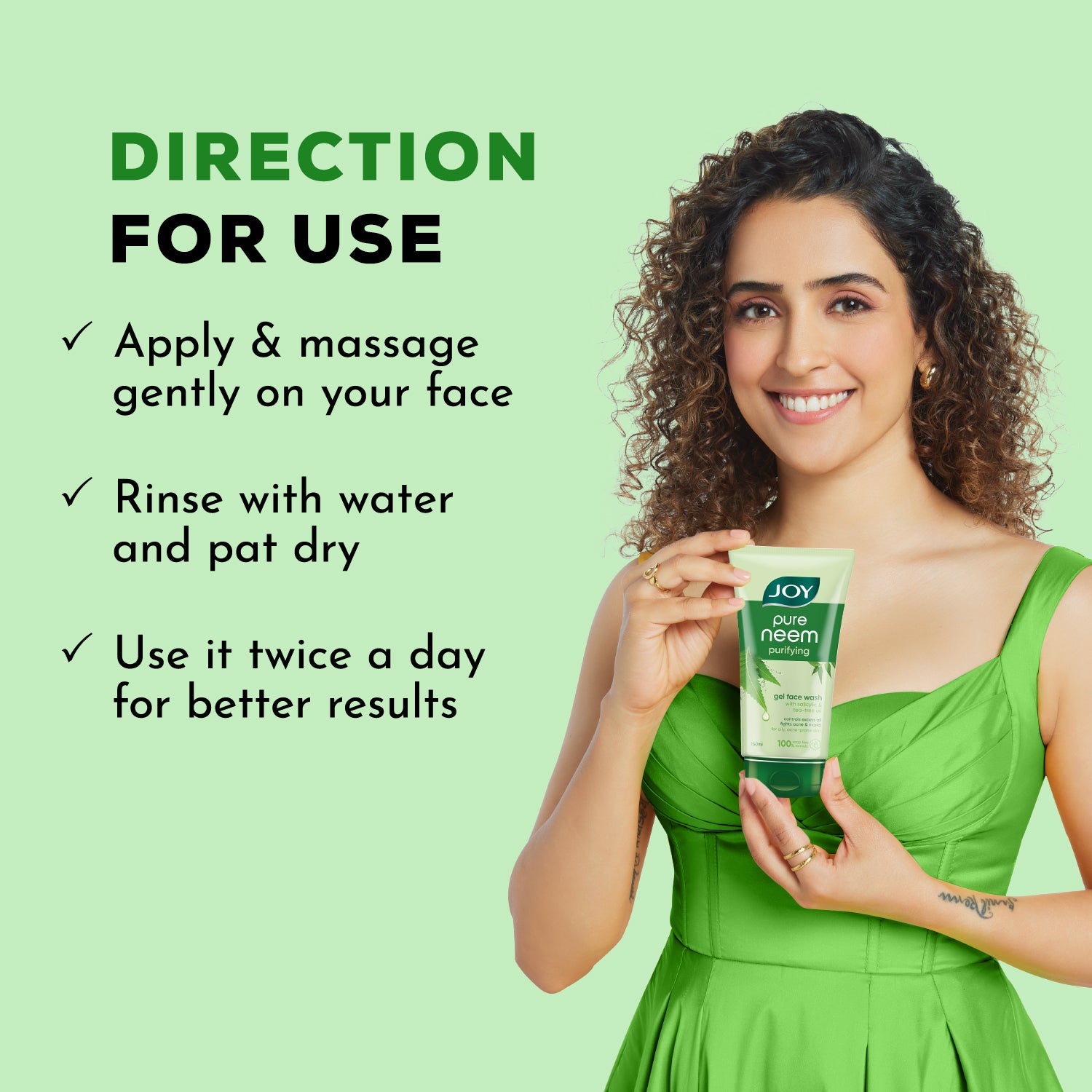 Pure Neem Skin Purifying Face Wash – Joy Personal Care