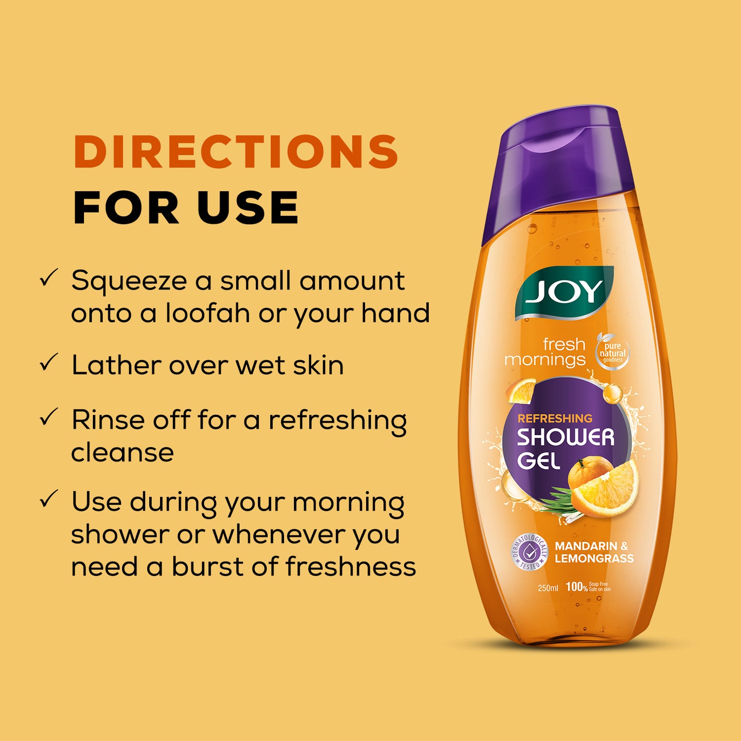 Fresh Morning Refreshing Vitamin C Shower Gel