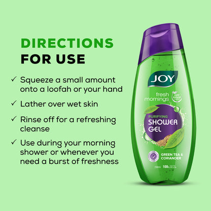 Fresh Morning Purifying Green Tea Shower Gel
