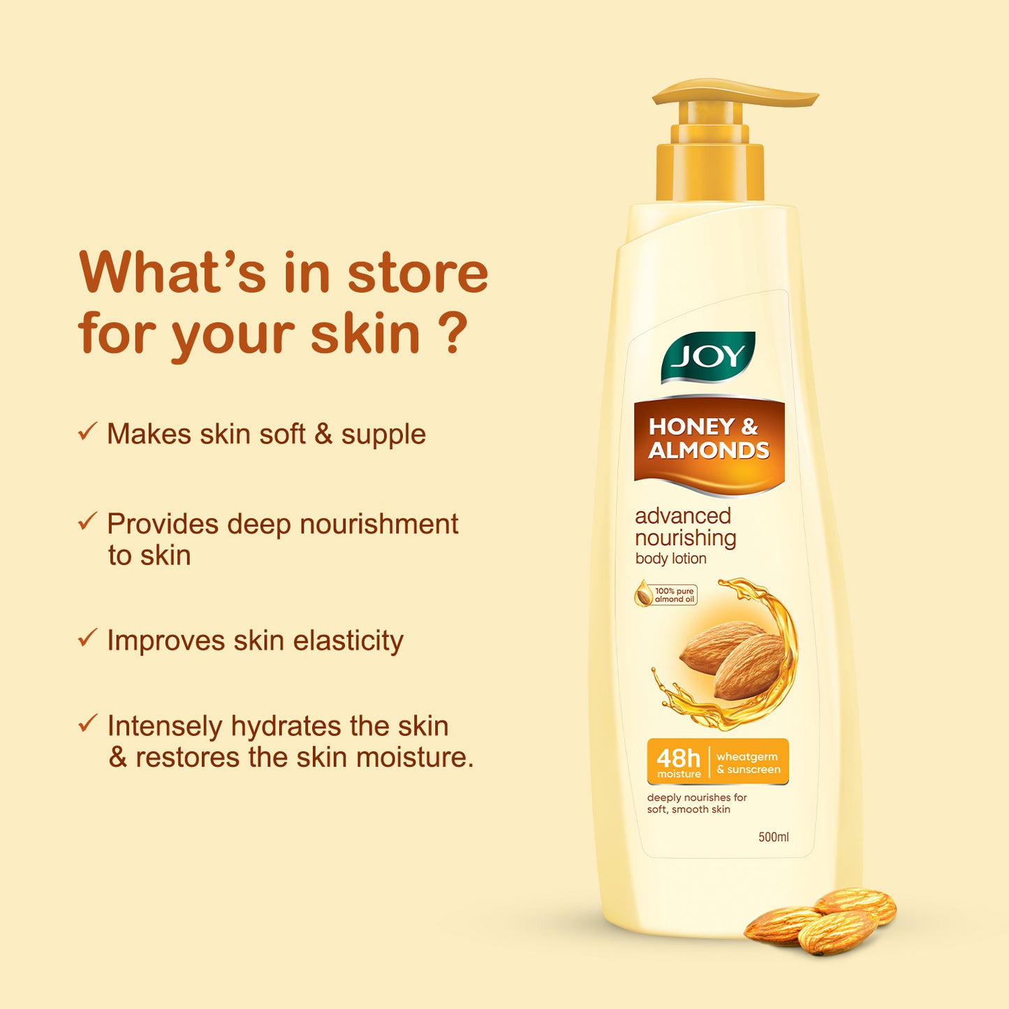 Honey & Almonds Advanced Nourishing Body Lotion