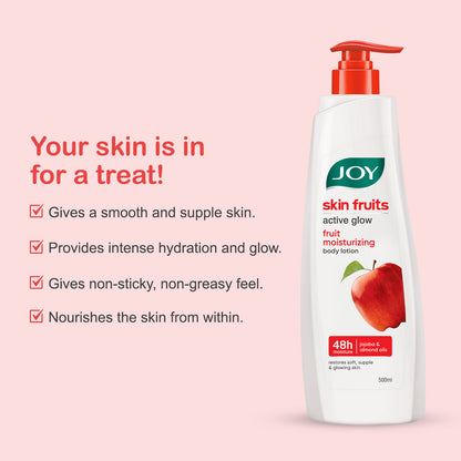 Skin Fruits Apple Infused Fruit Moisturizing Body Lotion