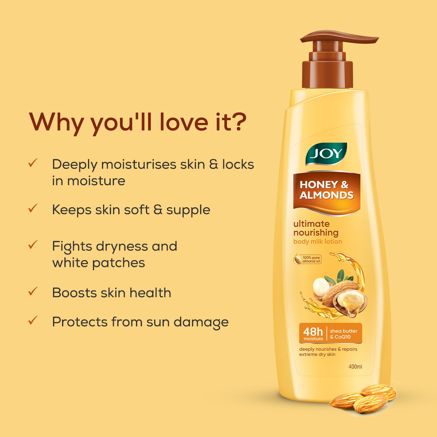 Honey & Almonds Ultimate Nourishing Body Milk Lotion