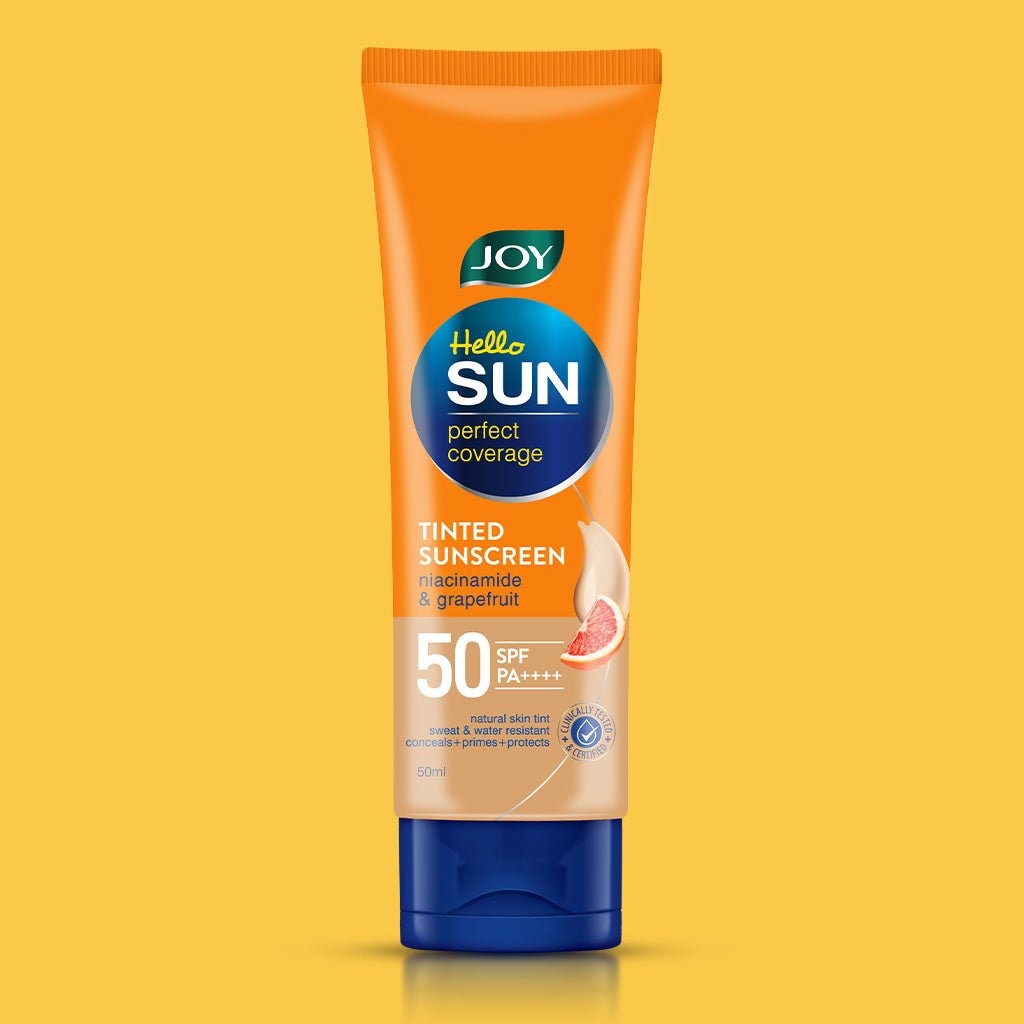 Hello Sun Perfect Coverage Tinted Sunscreen SPF 50 PA++++