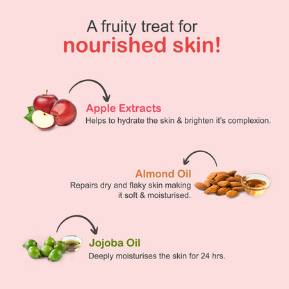 Skin Fruits Apple Infused Fruit Moisturizing Body Lotion