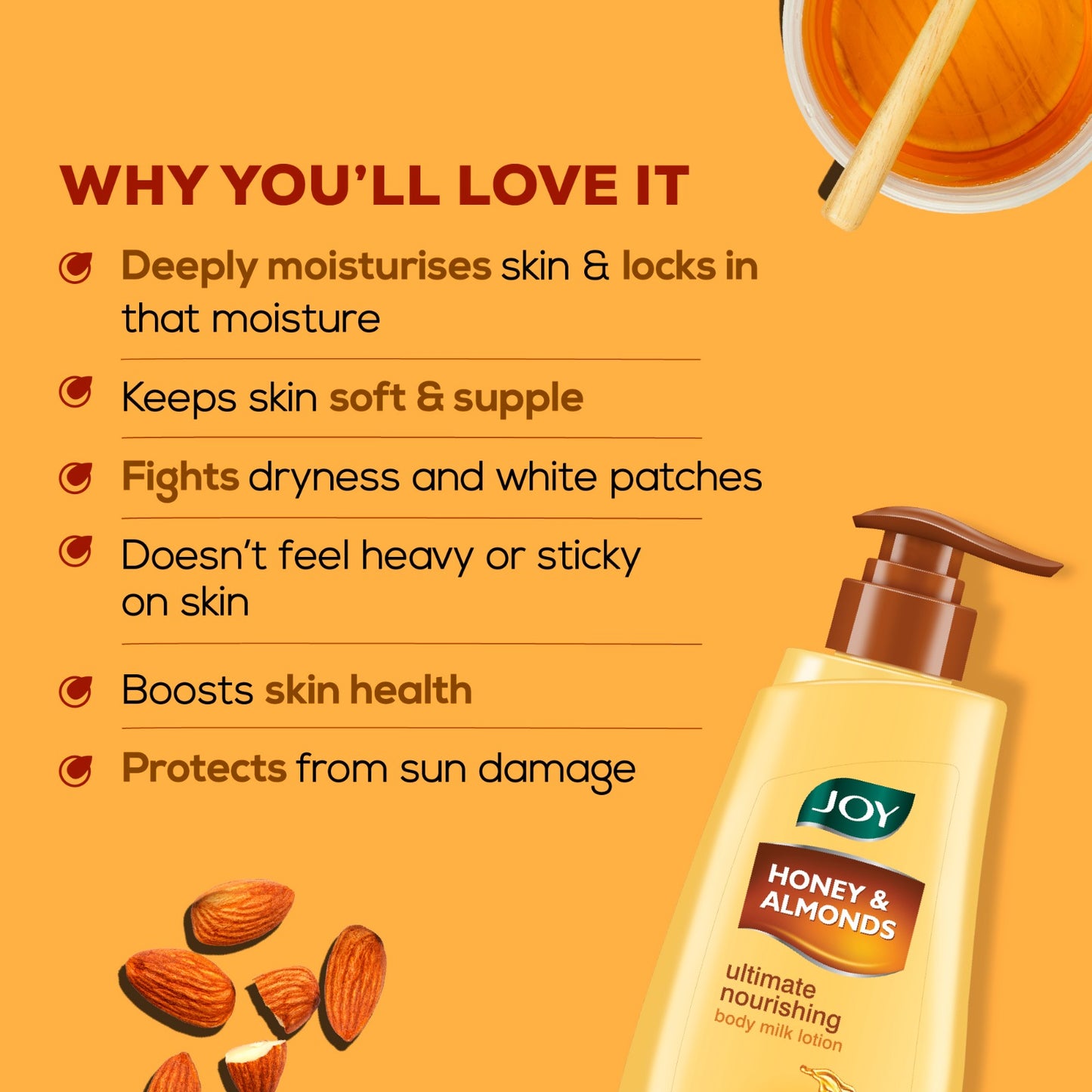 Honey & Almonds Ultimate Nourishing Body Milk Lotion