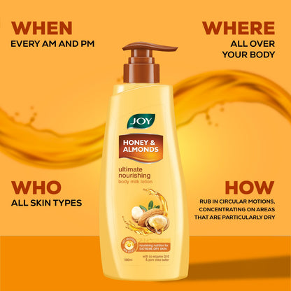 Honey & Almonds Ultimate Nourishing Body Milk Lotion