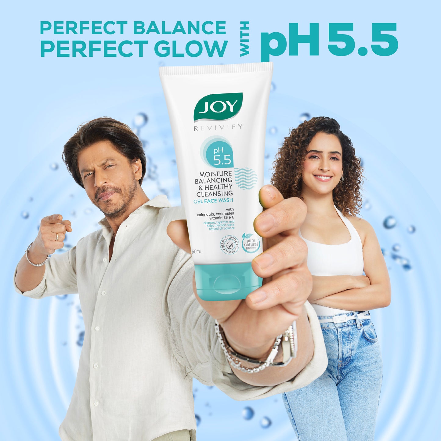 pH 5.5 Moisture Balancing & Healthy Cleansing Gel Face Wash