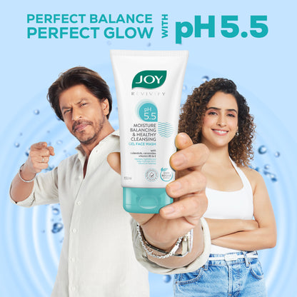 pH 5.5 Moisture Balancing & Healthy Cleansing Gel Face Wash